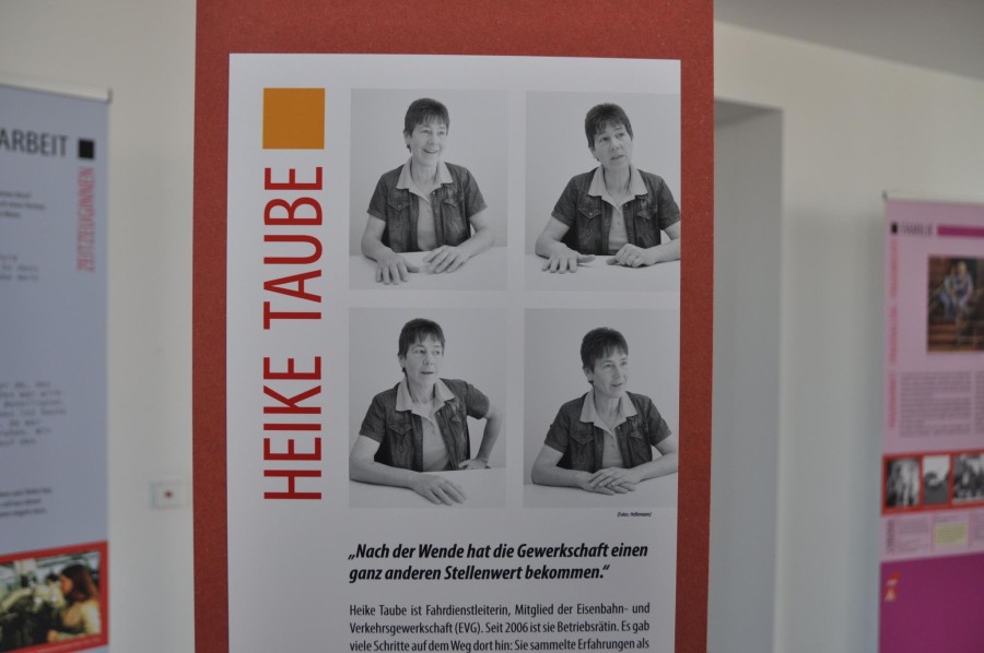 Foto der Wanderausstellung Frauenarbeit